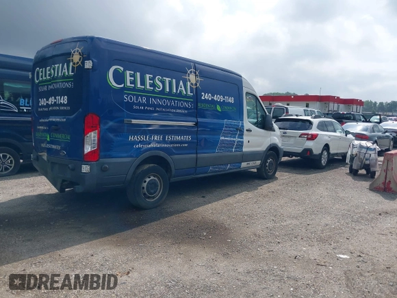 2017 Ford Transit with VIN 1FTYR2CM6HKA93982, listed as a IAAI auction lot 42689760 with 59,375 mi miles and . Bid and sale history available at DreamBid. Image 4.
