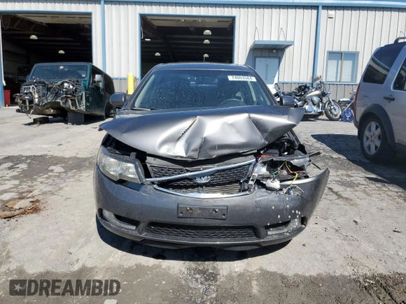 2013 Kia Forte EX with VIN KNAFU4A29D5699186, listed as a Copart auction lot 74003584 with 116,645 mi miles and Salvage Title. Bid and sale history available at carsss.com. Image 5.