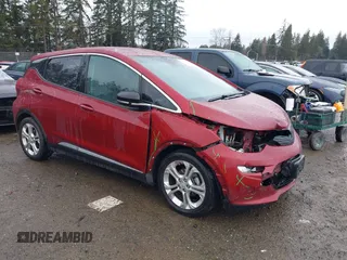 2020 Chevrolet Bolt EV LT with VIN 1G1FY6S02L4106460, listed as a IAAI auction lot 41568844 with 47,728 mi miles. Bid and sale history available at carsss.com. Image 1.