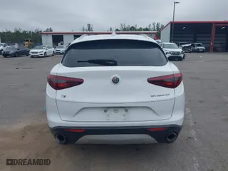 2019 Alfa Romeo Stelvio Ti Sport with VIN ZASPAKBN4K7C43960, listed as a IAAI auction lot 41328453 with 1 mi miles. Bid and sale history available at carsss.com. Image 16.