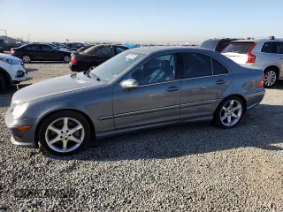 2007 Mercedes-Benz C 230 Sport with VIN WDBRF52H47F899358, listed as a Copart auction lot 50091545 with 253,376 mi miles and Salvage Title. Bid and sale history available at DreamBid. Image 1.