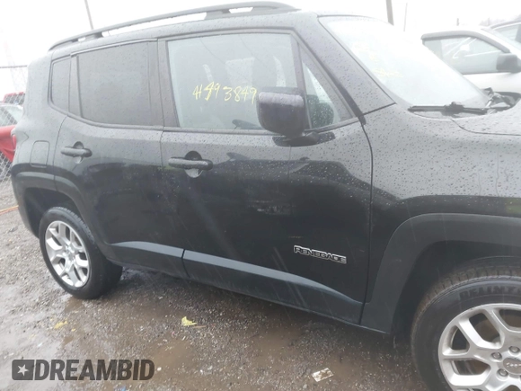 2015 Jeep Renegade Latitude with VIN ZACCJBBT0FPB47113, listed as a IAAI auction lot 41493849 with 116,197 mi miles and . Bid and sale history available at DreamBid. Image 13.