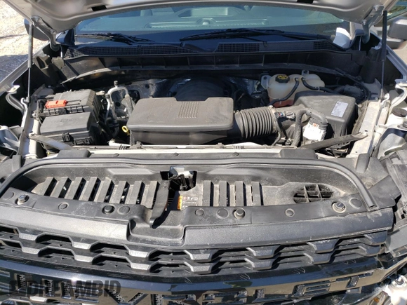 2021 Chevrolet Silverado 1500 Custom Trail Boss with VIN 3GCPYCEF8MG127960, listed as a Copart auction lot 49703345 with 30,157 mi miles and Salvage Title. Bid and sale history available at DreamBid. Image 13.