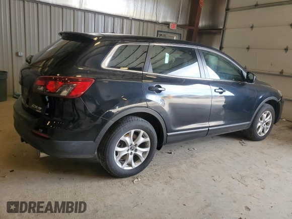2014 Mazda CX-9 Touring with VIN JM3TB3CA3E0426891, listed as a Copart auction lot 51677635 with 163,764 mi miles and Non Repairable. Bid and sale history available at carsss.com. Image 3.