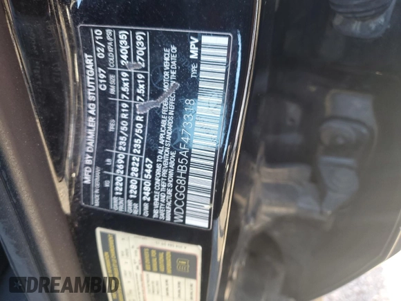 2010 Mercedes-Benz GLK 350 with VIN WDCGG8HB5AF473318, listed as a Copart auction lot 41635455 with 233,965 mi miles and Clean Title. Bid and sale history available at carsss.com. Image 13.