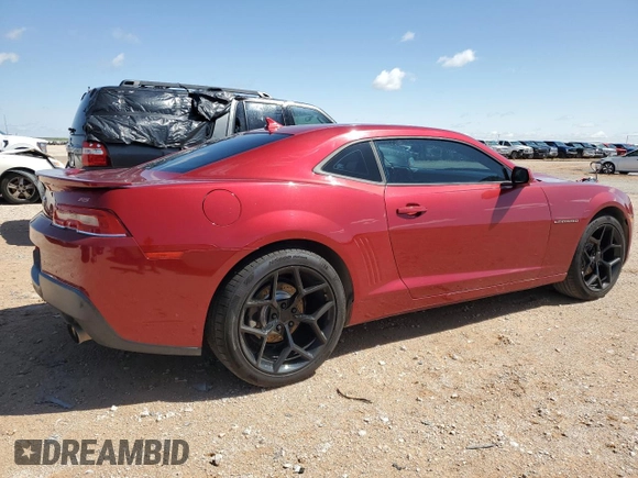 2014 Chevrolet Camaro LT z VIN 2G1FC1E38E9132973, wystawiony jako Copart lot #55638105 z przebiegiem 40 895 mil mil oraz Szkoda całkowita • Salvage title. Historia ofert i sprzedaży dostępna na DreamBid. Obrazek 3.