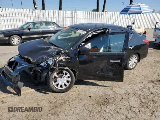 2015 Nissan Versa SV with VIN 3N1CN7AP4FL955661, listed as a Copart auction lot 46438605 with Not Provided miles and Salvage Title. Bid and sale history available at carsss.com. Image 1.