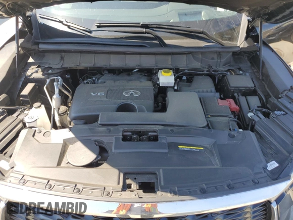2023 Infiniti QX60 Autograph with VIN 5N1DL1HT1PC353994, listed as a Copart auction lot 46804205 with 22,876 mi miles and Salvage title. Bid and sale history available at DreamBid. Image 12.