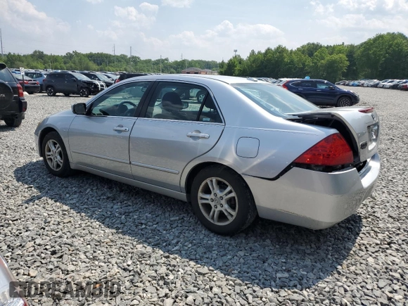 2006 Honda Accord EX-L z VIN 1HGCM56846A102465, wystawiony jako Copart lot #59315225 z przebiegiem 110 068 mil mil oraz Czysty tytuł • Clean title. Historia ofert i sprzedaży dostępna na DreamBid. Obrazek 2.