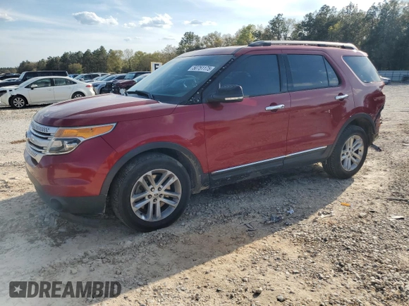 2013 Ford Explorer XLT with VIN 1FM5K7D87DGC79738, listed as a Copart auction lot 50751175 with 156,475 mi miles and Salvage Title. Bid and sale history available at DreamBid. Image 1.