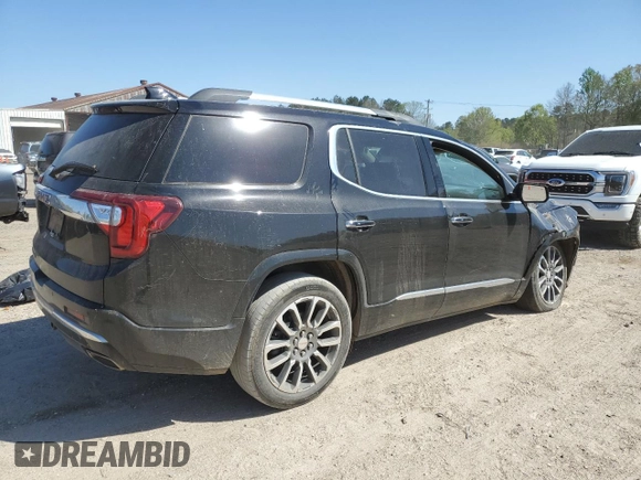2021 GMC Acadia Denali with VIN 1GKKNPLS3MZ197722, listed as a Copart auction lot 50242095 with 74,745 mi miles and Salvage Title. Bid and sale history available at carsss.com. Image 3.