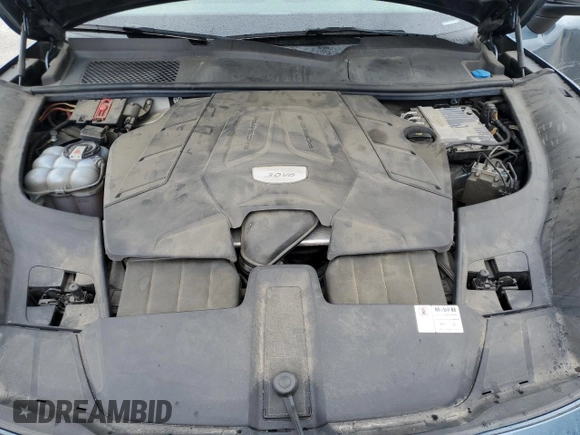 2019 Porsche Cayenne with VIN WP1AA2AY4KDA01261, listed as a Copart auction lot 59630025 with 56,459 mi miles and Salvage title. Bid and sale history available at DreamBid. Image 12.