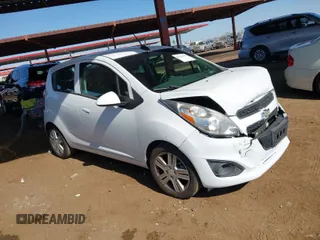 2015 Chevrolet Spark LT with VIN KL8CD6S99FC800831, listed as a IAAI auction lot 41616103 with 96,682 mi miles. Bid and sale history available at carsss.com. Image 1.