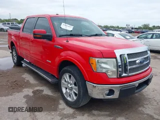 2012 Ford F-150 XL with VIN 1FTFW1CT7CKD81861, listed as a IAAI auction lot 41891847 with 116,262 mi miles. Bid and sale history available at carsss.com. Image 1.