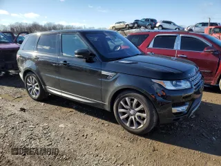 2017 Land Rover Range Rover Sport HSE with VIN SALWR2FV8HA177652, listed as a Copart auction lot 82118574 with 76,913 mi miles and Salvage Title. Bid and sale history available at carsss.com. Image 4.