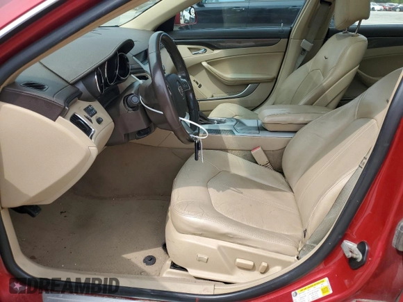 2012 Cadillac CTS Performance with VIN 1G6DJ5E37C0136650, listed as a Copart auction lot 71273254 with 184,651 mi miles and Salvage title. Bid and sale history available at DreamBid. Image 7.