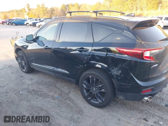 2021 Acura RDX w/A-Spec Package with VIN 5J8TC2H64ML004096, listed as a IAAI auction lot 41088400 with 46,443 mi miles. Bid and sale history available at carsss.com. Image 14.