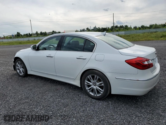 2012 Hyundai Genesis 3.8L with VIN KMHGC4DD2CU176292, listed as a Copart auction lot 65655314 with 115,196 mi miles and Salvage Title. Bid and sale history available at carsss.com. Image 2.