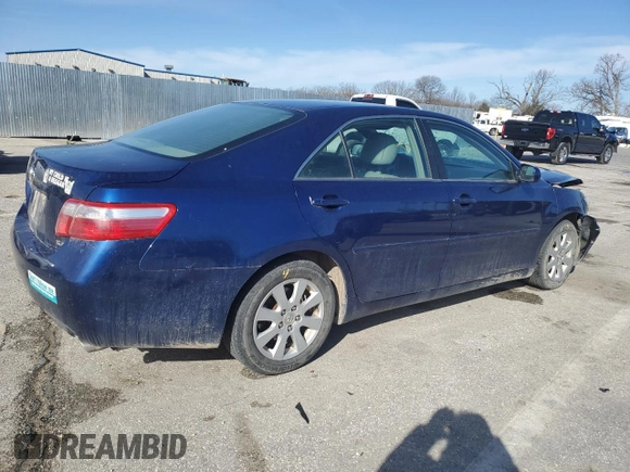 2009 Toyota Camry with VIN 4T4BE46K49R100295, listed as a Copart auction lot 49889775 with 189,937 mi miles and Salvage Title. Bid and sale history available at carsss.com. Image 3.