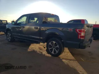 2020 Ford F-150 XL with VIN 1FTEW1EP8LKF26126, listed as a Copart auction lot 87701005 with 48,283 mi miles and Non Repairable. Bid and sale history available at carsss.com. Image 2.