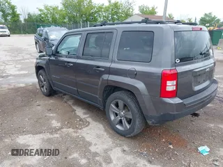 2015 Jeep Patriot High Altitude with VIN 1C4NJPFA6FD377087, listed as a IAAI auction lot 42580519 with 83,642 mi miles and . Bid and sale history available at DreamBid. Image 3.