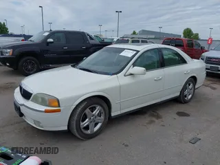 2002 Lincoln LS w/Base Pkg with VIN 1LNHM87A12Y643476, listed as a IAAI auction lot 42131765 with 205,900 mi miles. Bid and sale history available at carsss.com. Image 2.