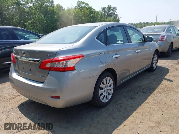 2014 Nissan Sentra SV with VIN 3N1AB7AP2EY260385, listed as a IAAI auction lot 42430485 with 135,258 mi miles and . Bid and sale history available at DreamBid. Image 4.