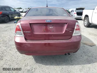 2007 Ford Fusion SE with VIN 3FAHP07Z97R129115, listed as a Copart auction lot 54450255 with 197,928 mi miles and Salvage Title. Bid and sale history available at carsss.com. Image 6.
