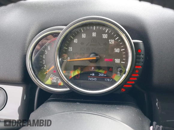 2017 MINI Countryman Cooper with VIN WMZYS7C3XH3E06893, listed as a IAAI auction lot 41729256 with 74,543 mi miles and . Bid and sale history available at DreamBid. Image 7.