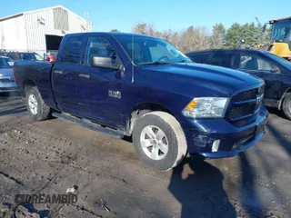 2018 Ram 1500 Express with VIN 1C6RR7FG8JS334512, listed as a IAAI auction lot 41868580 with 80,117 mi miles. Bid and sale history available at carsss.com. Image 1.