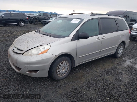 2007 Toyota Sienna CE with VIN 5TDZK23CX7S011856, listed as a IAAI auction lot 41825357 with 277,090 mi miles and . Bid and sale history available at DreamBid. Image 18.