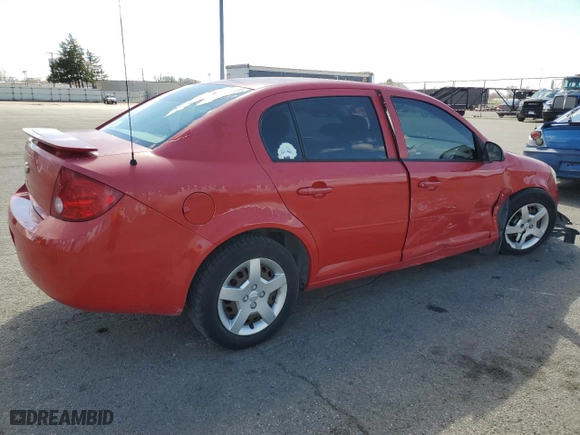 2005 Chevrolet Cobalt with VIN 1G1AK52F857664924, listed as a Copart auction lot 50355025 with 76,387 mi miles and Salvage Title. Bid and sale history available at carsss.com. Image 3.