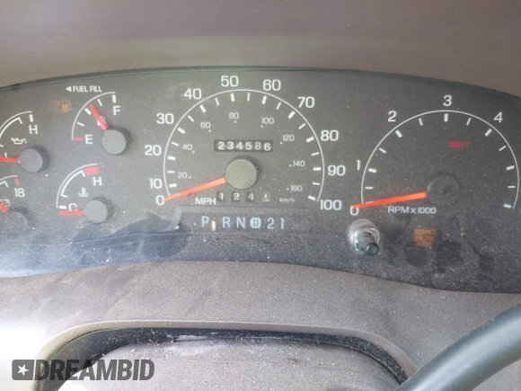 2000 Ford Excursion Limited with VIN 1FMNU43S5YEB26119, listed as a IAAI auction lot 42458492 with 234,586 mi miles and . Bid and sale history available at DreamBid. Image 7.