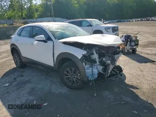 2023 Mazda CX-30 S with VIN 3MVDMBAM0PM506565, listed as a Copart auction lot 57699125 with 7,345 mi miles and Salvage title. Bid and sale history available at DreamBid. Image 15.