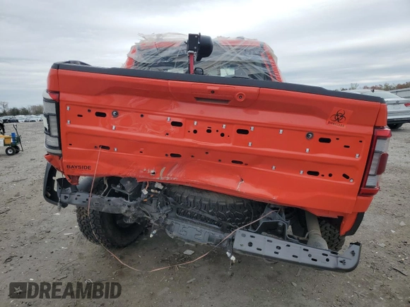 2023 Ford F-150 Raptor with VIN 1FTFW1RG4PFB17389, listed as a Copart auction lot 51703635 with 19,772 mi miles and Salvage Title. Bid and sale history available at DreamBid. Image 6.