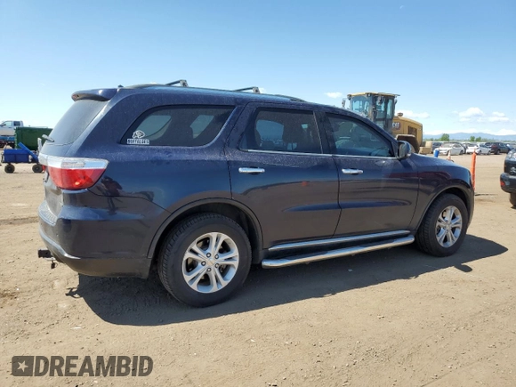 2013 Dodge Durango Crew z VIN 1C4RDJDG5DC651668, wystawiony jako Copart lot #57346645 z przebiegiem 164 987 mil mil oraz Szkoda całkowita • Salvage title. Historia ofert i sprzedaży dostępna na DreamBid. Obrazek 3.