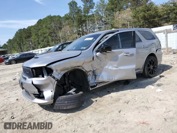 2019 Dodge Durango R/T with VIN 1C4SDJCTXKC691922, listed as a Copart auction lot 54146425 with 60,056 mi miles and Salvage title. Bid and sale history available at DreamBid. Image 1.