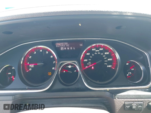 2014 GMC Acadia Denali with VIN 1GKKRTKD1EJ158482, listed as a IAAI auction lot 41826579 with 167,043 mi miles. Bid and sale history available at carsss.com. Image 7.