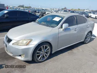 2007 Lexus IS 250 with VIN JTHBK262875038949, listed as a IAAI auction lot 42736588 with 131,160 mi miles and . Bid and sale history available at DreamBid. Image 2.