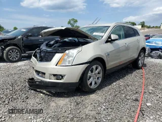 2015 Cadillac SRX Premium Collection with VIN 3GYFNDE30FS568976, listed as a Copart auction lot 57725515 with 67,622 mi miles and Salvage title. Bid and sale history available at DreamBid. Image 1.