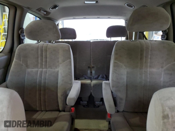 2003 Toyota Sienna LE with VIN 4T3ZF13C03U520118, listed as a Copart auction lot 81980534 with 234,880 mi miles and Salvage Title. Bid and sale history available at carsss.com. Image 10.