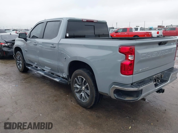 2024 Chevrolet Silverado 1500 LT with VIN 2GCPACEDXR1241672, listed as a IAAI auction lot 41429706 with Not Provided miles and . Bid and sale history available at DreamBid. Image 3.