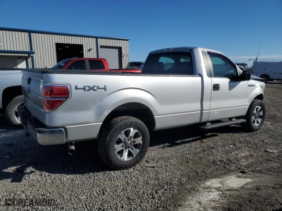 2013 Ford F-150 XL with VIN 1FTNF1EF0DKG19621, listed as a Copart auction lot 46440935 with 202,828 mi miles and Salvage Title. Bid and sale history available at carsss.com. Image 3.