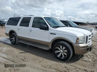 2005 Ford Excursion Eddie Bauer z VIN 1FMNU44L25ED41086, wystawiony jako Copart lot #69583364 z przebiegiem 306 764 mil mil oraz Czysty tytuł • Clean title. Historia ofert i sprzedaży dostępna na DreamBid. Obrazek 4.