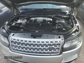2016 Land Rover Range Rover with VIN SALGV3EF6GA272015, listed as a Copart auction lot 74750434 with 57,778 mi miles and Salvage title. Bid and sale history available at DreamBid. Image 12.