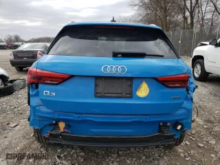 2019 Audi Q3 S line Premium Plus with VIN WA1EECF39K1088046, listed as a Copart auction lot 49435875 with 50,883 mi miles and Salvage Title. Bid and sale history available at carsss.com. Image 6.