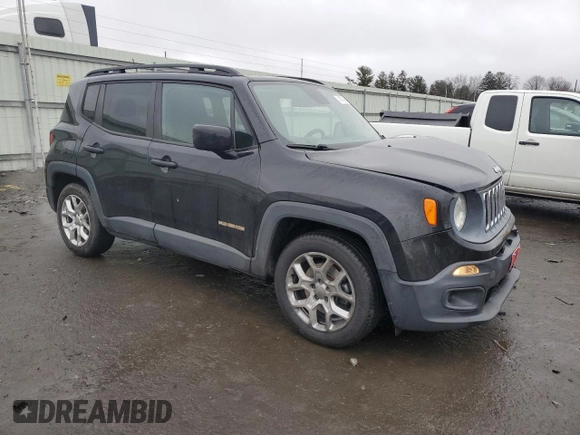 2015 Jeep Renegade Latitude with VIN ZACCJABT6FPC39465, listed as a Copart auction lot 45169835 with 110,209 mi miles and Salvage Title. Bid and sale history available at DreamBid. Image 4.