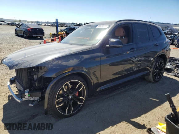 2023 BMW X3 M40i with VIN 5UX83DP04P9S02741, listed as a Copart auction lot 66438074 with 13,913 mi miles and Salvage Title. Bid and sale history available at DreamBid. Image 1.