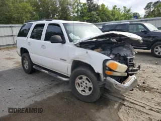 2002 GMC Yukon SLE z VIN 1GKEC13V62R189525, wystawiony jako Copart lot #55197575 z przebiegiem Nie podano mil oraz Szkoda całkowita • Salvage title. Historia ofert i sprzedaży dostępna na DreamBid. Obrazek 4.
