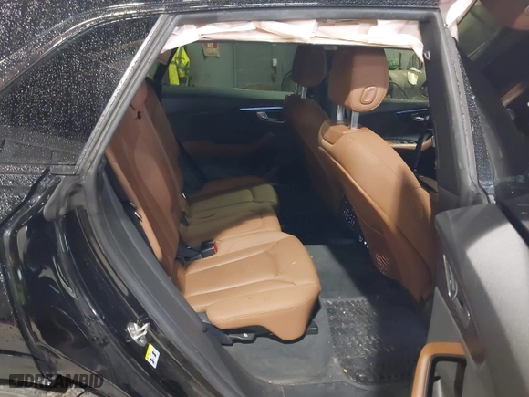 2019 Audi Q8 Premium Plus with VIN WA1EVAF18KD037817, listed as a IAAI auction lot 41922109 with 54,602 mi miles. Bid and sale history available at carsss.com. Image 8.